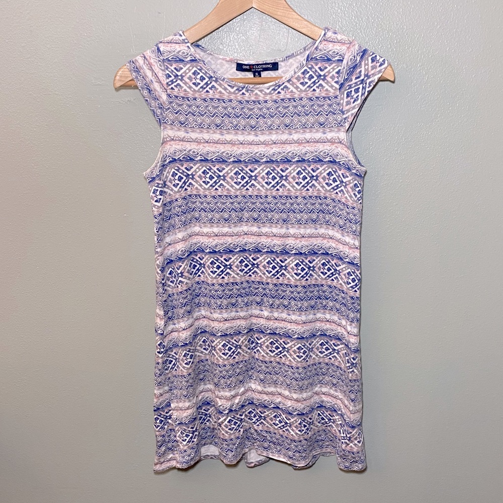 Patterned T-Shirt Dress